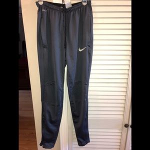 Gray Nike running pants